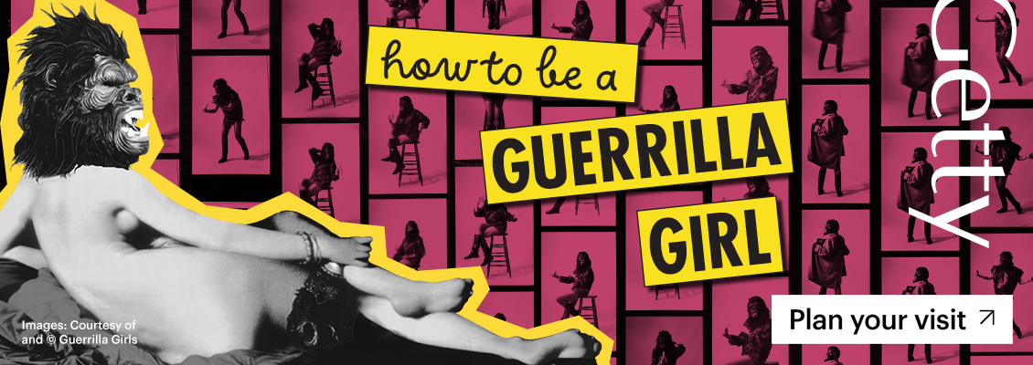 Community Amplified: Julie Slater Visits How to Be a Guerilla Girl at The Getty